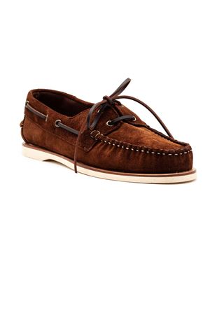 Brown suede driver loafers BERWICK 1707 | 5604SNUFF